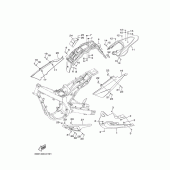 Схема узла: Rear body Yamaha XT125