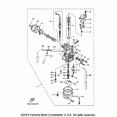 Схема вузла: Карбюратор Yamaha TTR125 TT-R125
