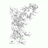 Схема узла: Рама Yamaha XP500 T-MAX