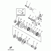 Схема узла: Governor Yamaha YZ125