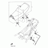 Схема узла: Сиденье Yamaha XJ900 Diversion