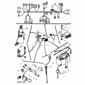Схема узла: Электрооборудование 1 Yamaha XTZ660 Tenere