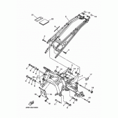 Схема вузла: Рама Yamaha XTZ1200 Super Tenere ES