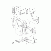 Схема узла: Maitre-cylindre ar Yamaha XJR1300