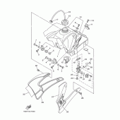 Схема вузла: Паливний бак Yamaha TTR125 TT-R125