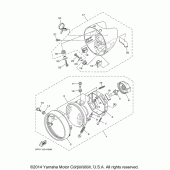 Схема вузла: Фара Yamaha XV1700 Road Star Midnight Warrior