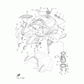 Схема узла: Топливный бак Yamaha FZ1 FZ1 FAZER (S-TYPE)