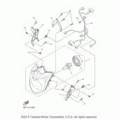 Схема узла: Фара Yamaha FZ6 FZ6R
