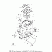 Схема вузла: Впускна система (2) Yamaha XV1900 Raider S with Flames
