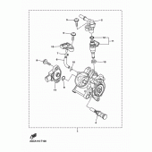 Схема вузла: Впускна система 2 Yamaha WR450F
