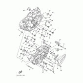 Схема вузла: Картер двигуна Yamaha YZ250 YZ250F