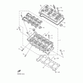Схема вузла: Циліндр Yamaha YZF-R6/ YZF600 R6