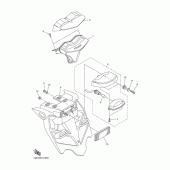 Схема вузла: Задній ліхтар (Стоп сигнал) Yamaha YZF-R1 R1