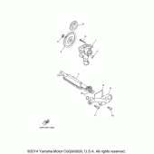 Схема узла: Масляный насос Yamaha XVS650 V-Star Classic