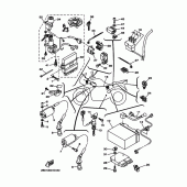 Схема вузла: Електроустаткування 1 Yamaha TDM900