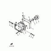 Схема узла: Фара Yamaha TW200