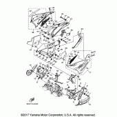 Схема вузла: Cowling 3 Yamaha FZ10/ MTN1000 FZ-10