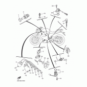 Схема вузла: Електроустаткування 1 Yamaha XJ6 XJ6-N (Naked)