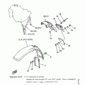 Схема узла: Опция (CHASSIS) Yamaha DT125 DT125R