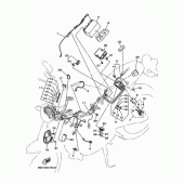 Схема вузла: Електроустаткування 1 Yamaha XSR900/ MTM850 XSR900 Abarth