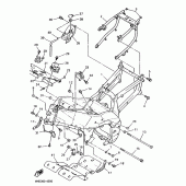 Схема узла: Рама Yamaha YZF750 YZF750