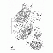 Схема вузла: Картер двигуна Yamaha YZ250 YZ250FX