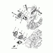 Схема узла: Масляный насос Yamaha XG250 TRICKER