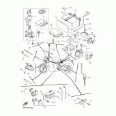 Схема узла: Электрооборудование 2 Yamaha FZ8 FZ8 (Naked)