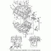 Схема вузла: Картер двигуна Yamaha YZF600R Thundercat