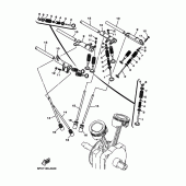 Схема узла: Клапан Yamaha XV1700 Road Star Warrior