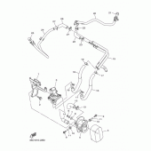 Схема вузла: Система індукції повітря Yamaha XVS400 Drag Star