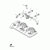 Схема вузла: Air induction system assy Yamaha YZF-R6/ YZF600 R6 RaceBase