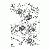 Схема вузла: Карбюратор Yamaha YZF-R6/ YZF600 R6