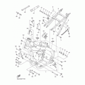 Схема вузла: Рама Yamaha YZ450F YZ450F