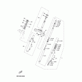 Схема узла: Рулевой механизм Yamaha YP250 X-MAX
