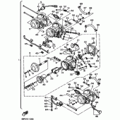 Схема узла: Карбюратор Yamaha XJ400 Diversion (S-TYPE)