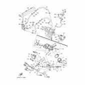 Схема вузла: Впускна система Yamaha XV1900 Roadliner S