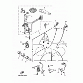 Схема вузла: Електроустаткування 2 Yamaha MT09/ MTN850 MT-09 Tracer