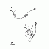 Схема узла: Генератор Yamaha XVS650 Drag Star Silverado