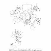 Схема вузла: Крило Yamaha XVS650 V-Star Custom