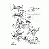 Схема вузла: Бак паливний 2 Yamaha MT07/ MTT690 MT-07