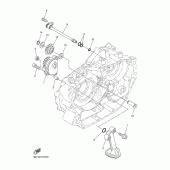 Схема вузла: Масляний насос Yamaha WR250 WR250X