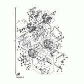 Схема узла: Карбюратор 2 Yamaha XVZ1300 Royal Star