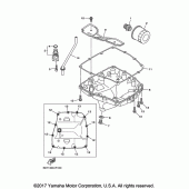 Схема узла: Масляный фильтр Yamaha FZ10/ MTN1000 FZ-10