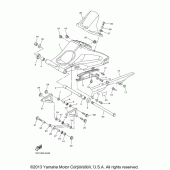 Схема вузла: Задній важіль та Підвіска Yamaha FZ1 FZ1