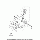 Схема вузла: Вихлопна система Yamaha FJ09 FJ-09