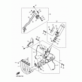 Схема вузла: Вихлопна система Yamaha YZF-R1 R1M