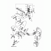 Схема вузла: Передній гальмівний циліндр Yamaha MTN320 MT-03 (ABS)