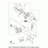 Схема вузла: Водяний насос Yamaha XVS1300 V-Star