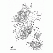 Схема вузла: Картер двигуна Yamaha WR250 WR250F